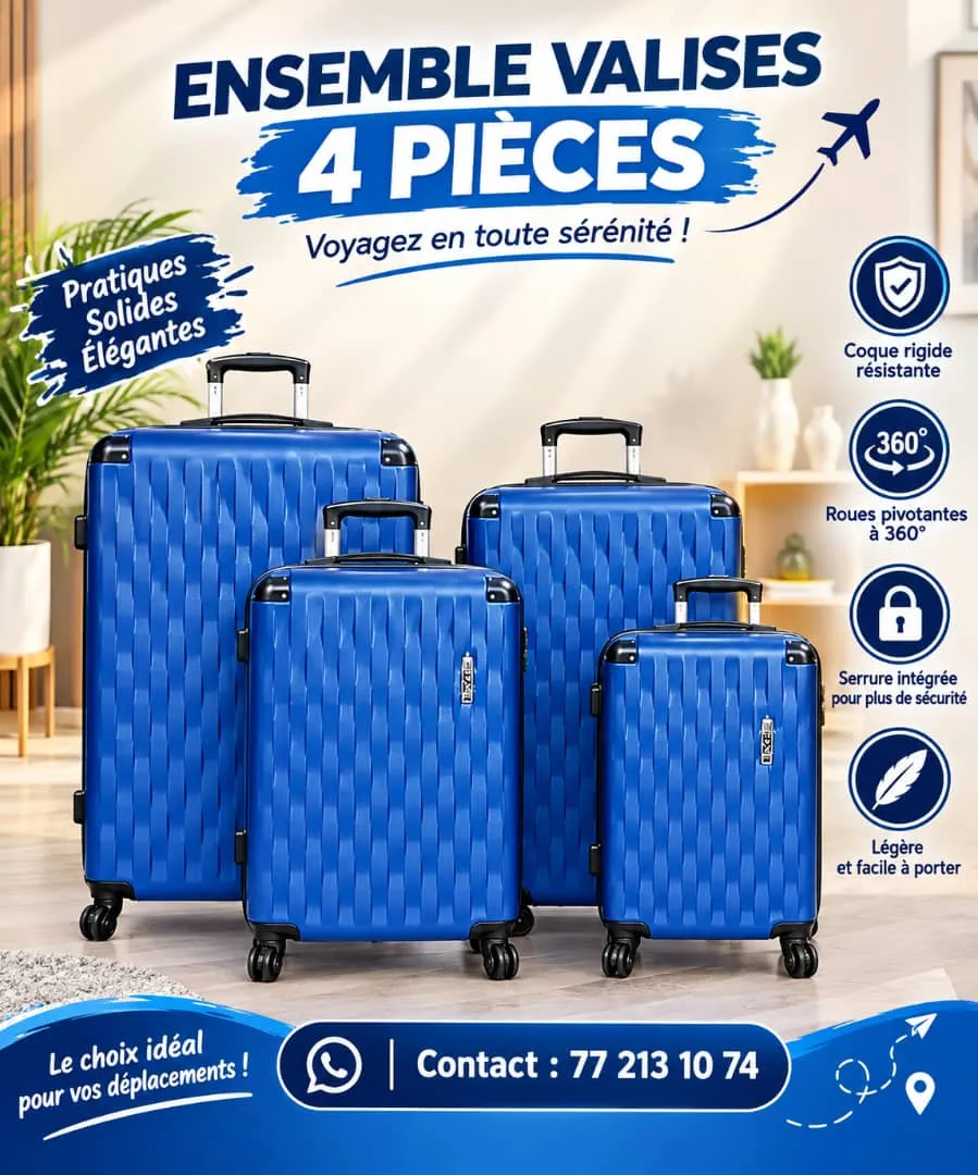 Valises 4 pièces — photo 1