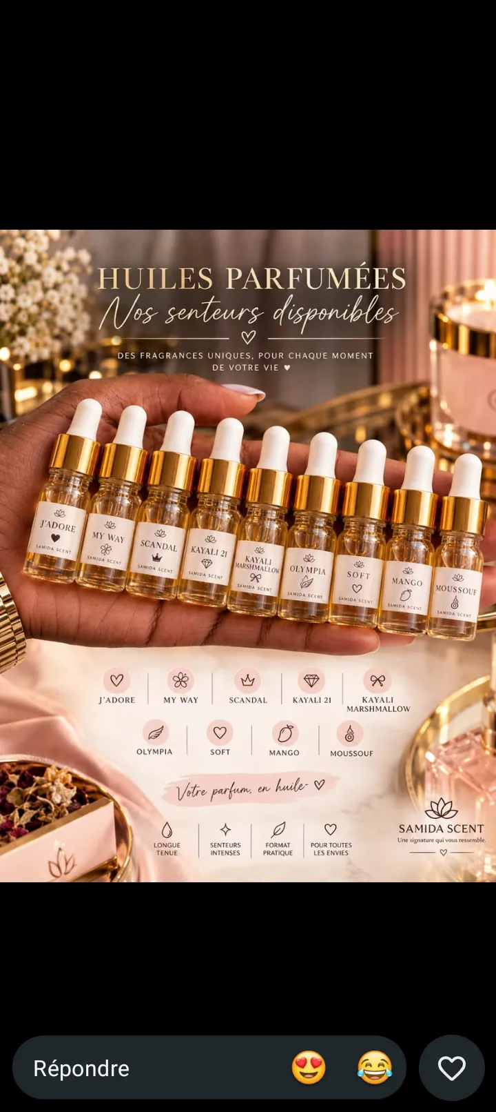 Extrait de huil parfum — photo 1