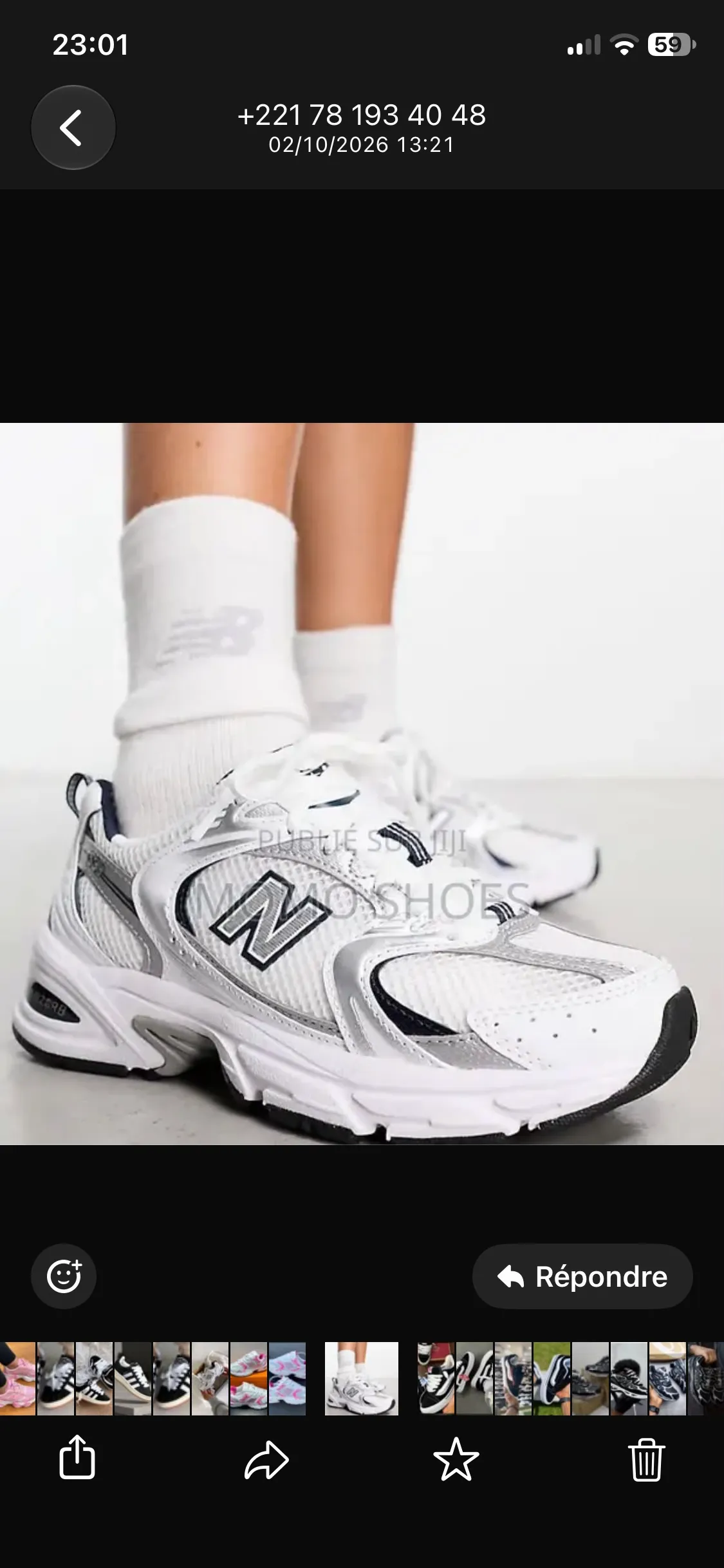 Chaussure New balance unisexe et asics — photo 1